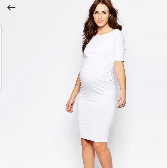 half black half white dress asos